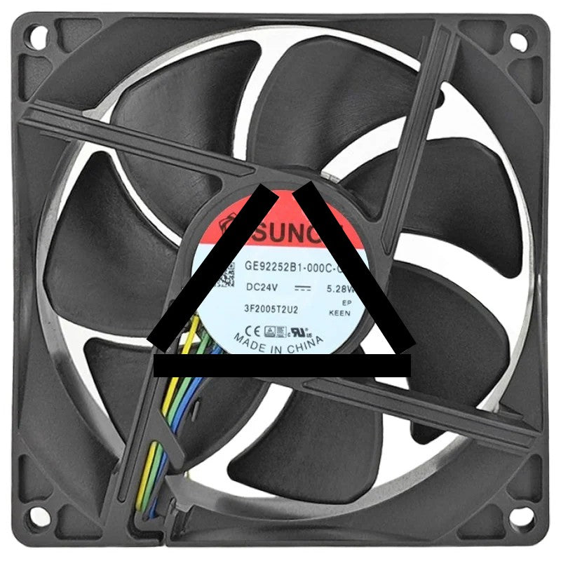 Sunon GE92252B1-000C-GE9 24V 5.28W PWM Axial Cooling Fan