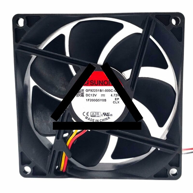 Sunon GF92251B1-000C-GE9 DC 12V 4.72W 9225 Axial Cooling Fan