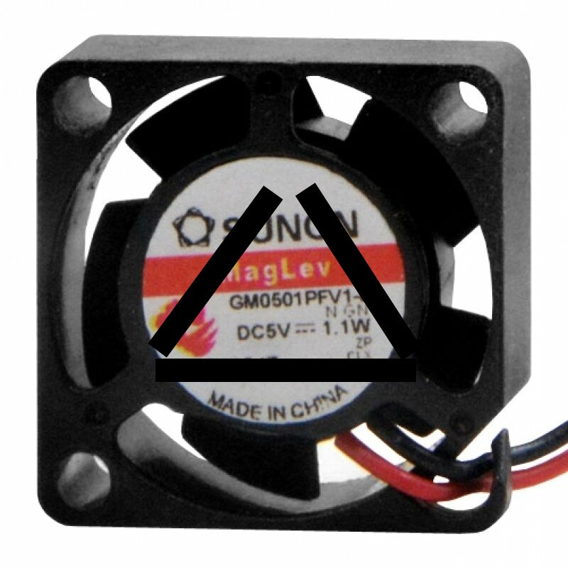 Sunon GM0501PFV1-8 N.GN DC 5V 1.1W 2 Wires Axial Cooling Fan