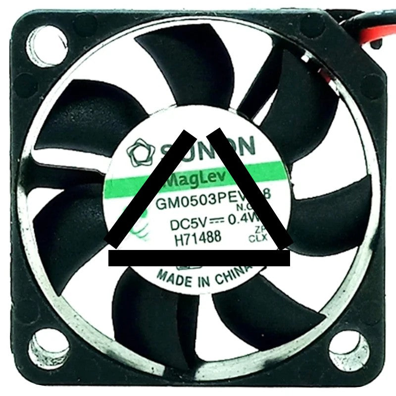 Sunon GM0503PEV2-8 5V 0.4W 2 Wires Maglev Axial Cooling Fan