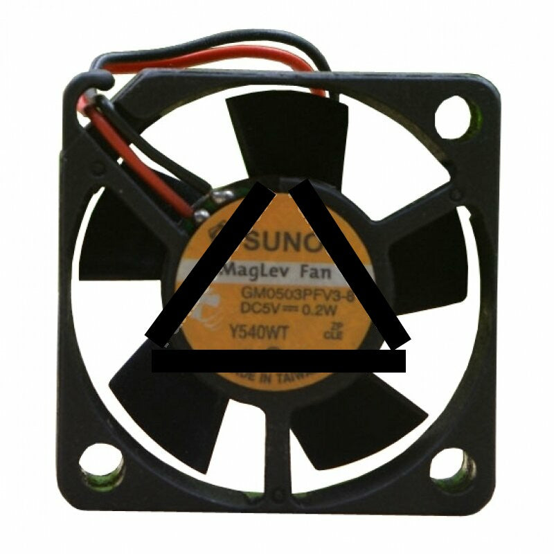 Sunon GM0503PFV3-8 DC 5V 0.2W 2 Wires Axial Cooling Fan