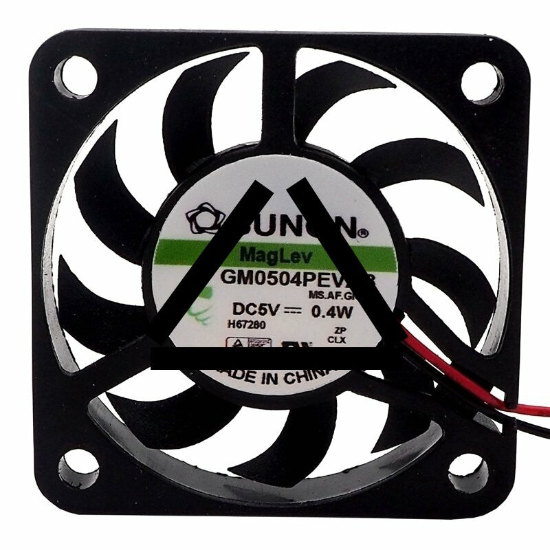 Sunon GM0504PEV2-8 DC 5V 0.4W 2 Wires / 3 Wires Axial Cooling Fan