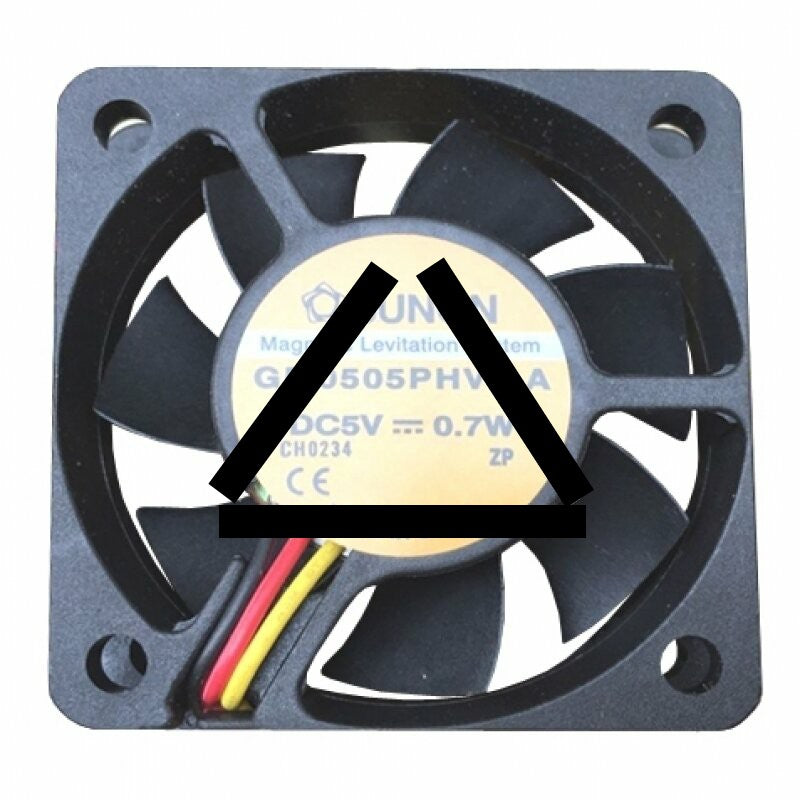 Sunon GM0505PHV2-A DC 5V 0.7W 2 Wires / 3 Wires Axial Cooling Fan