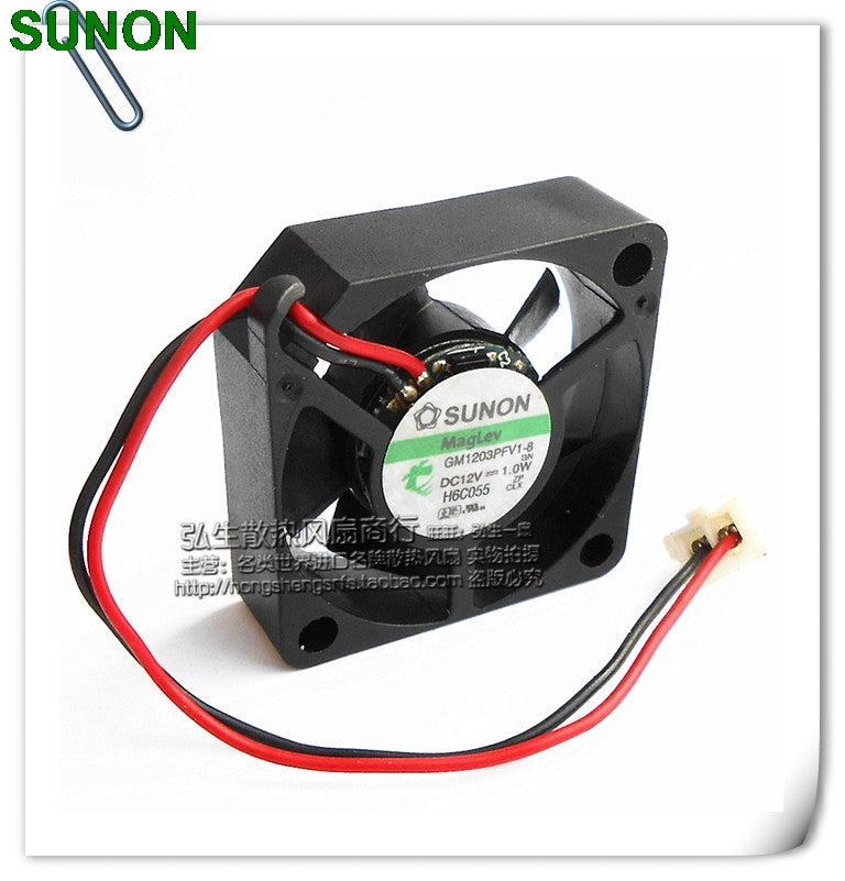 Sunon GM1203PFV1-8 12V 1.0W magnetic suspension cooling fan
