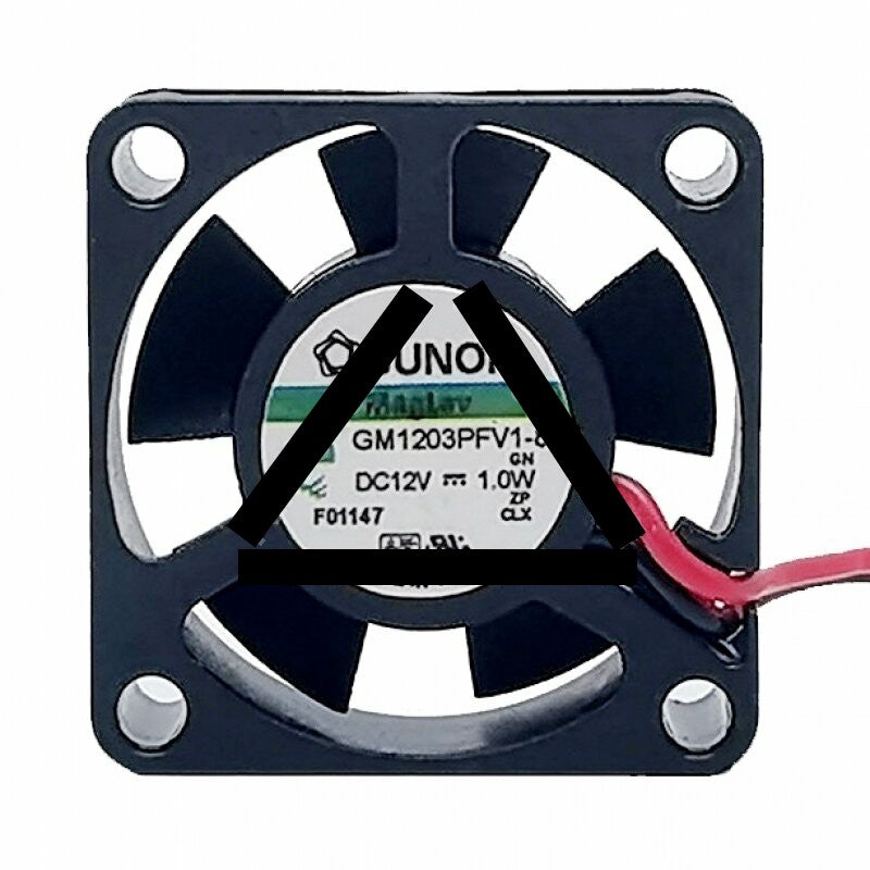 SUNON GM1203PFV1-8 DC 12V 1.0W 2 Wires / 3 Wires Axial Cooling Fan