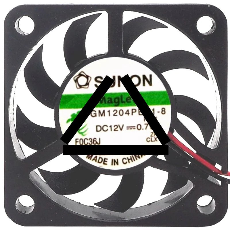 Sunon GM1204PEV1-8 12V 0.7W 2 / 3 Wires Axial Fan