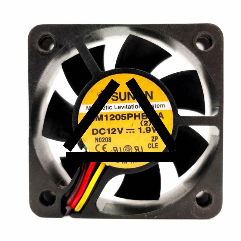 Sunon GM1205PHBX-A DC 12V 1.9W 5015 Axial Cooling Fan
