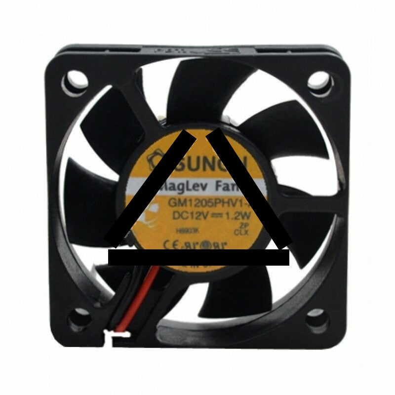 Sunon GM1205PHV1-A DC 12V 1.2W 2 Wires / 3 Wires Axial Cooling Fan