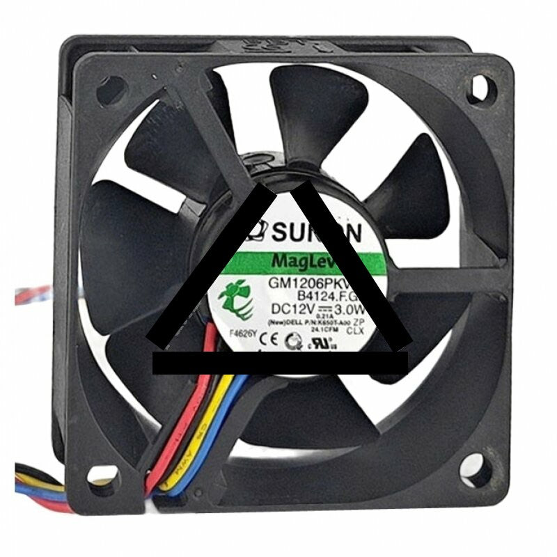 Sunon GM1206PKVX-A DC 12V 3.0W 6020 Axial Cooling Fan