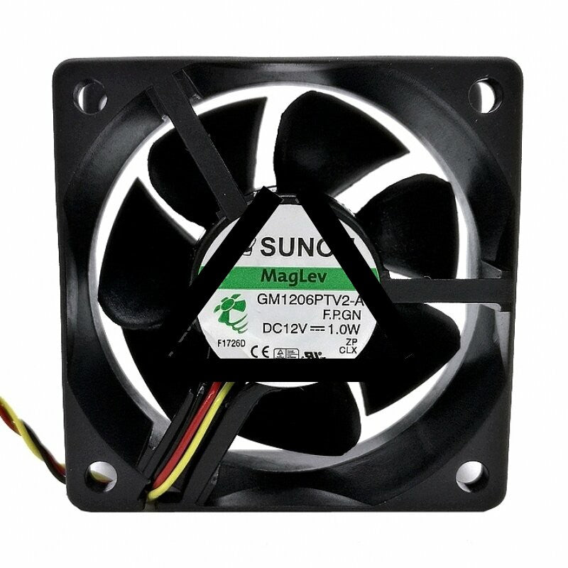 SUNON GM1206PTV2-A DC 12V 1.0W 2 Wires / 3 Wires Axial Cooling Fan