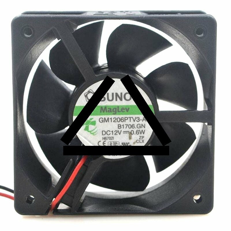Sunon GM1206PTV3-A DC 12V 0.6W 2 Wires / 3 Wires Axial Cooling Fan