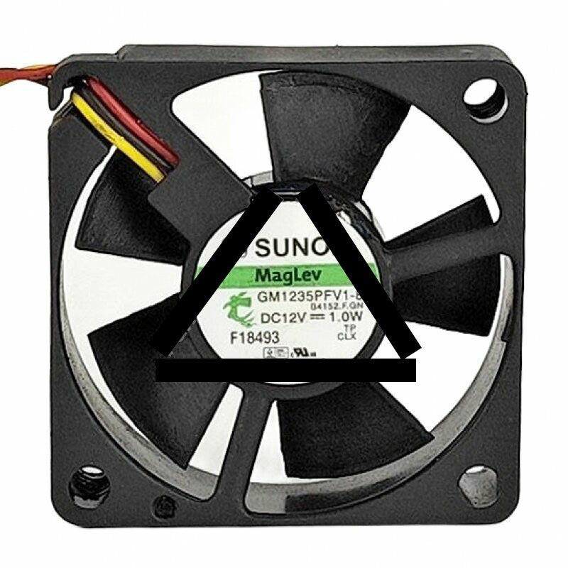 Sunon GM1235PFV1-8 DC 12V 1.0W 2 Wires / 3 Wires Axial Cooling Fan