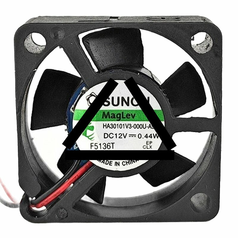 Sunon HA30101V3-000U-A99 DC 12V 0.44W 3010 Axial Cooling Fan