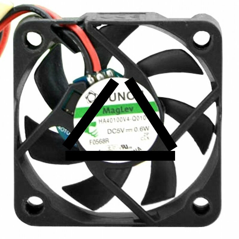 Sunon HA40100V4-Q010-999 DC 5V 0.6W 2 Wires Axial Cooling Fan