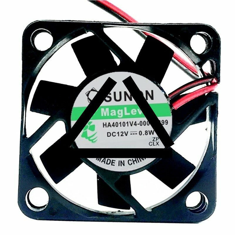 Sunon HA40101V4-000U-C99 DC 12V 0.8W 2 Wires / 3 Wires Axial Cooling Fan