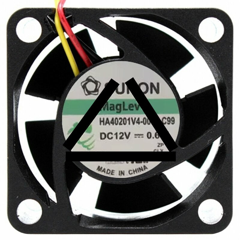 Sunon HA40201V4-0000-C99 12V 0.6W 3 Wires Cooling Fan