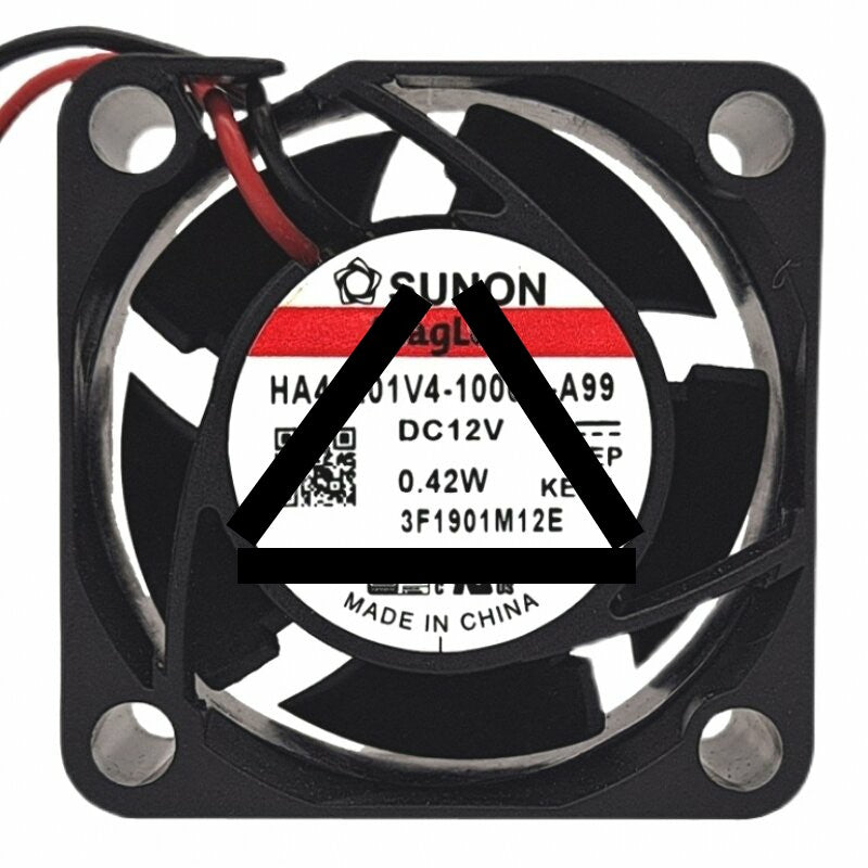 Sunon HA40201V4-1000C-A99 DC 12V 0.42W 2 Wires / 3 Wires Axial Cooling Fan