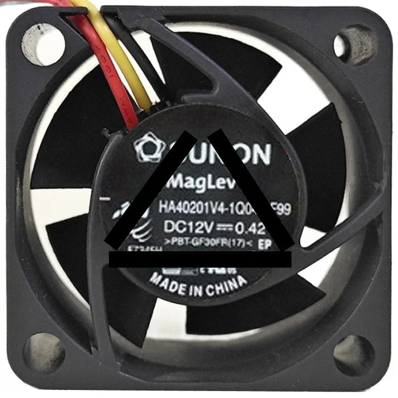 Sunon HA40201V4-1Q040-F99 DC 12V 0.42W 3 Wires Maglev Cooling Fan