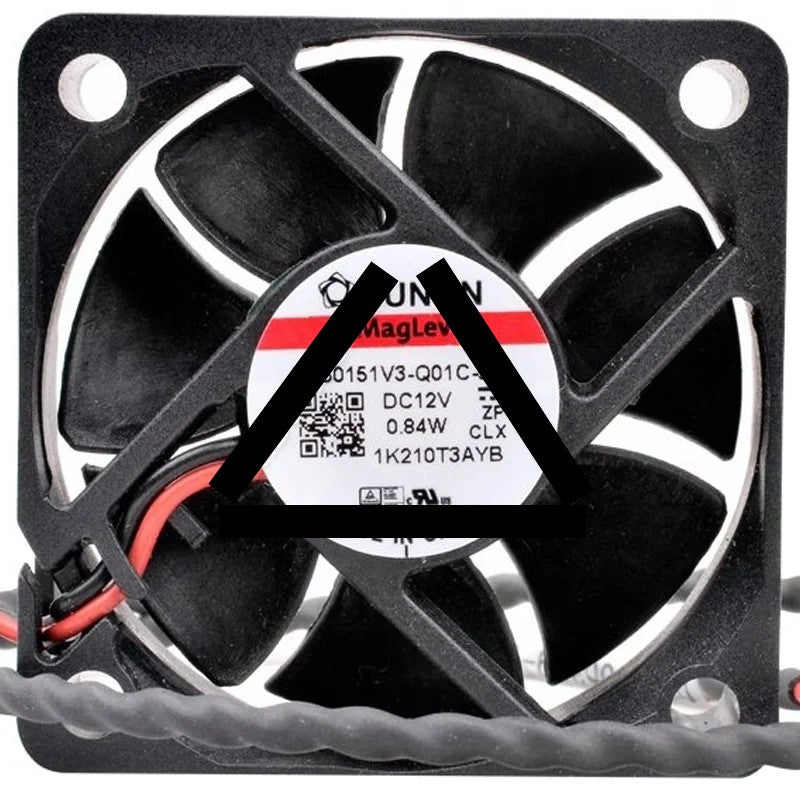 Sunon HA50151V3-Q01C-999 DC 12V 0.84W 2 Wires Maglev Cooling Fan