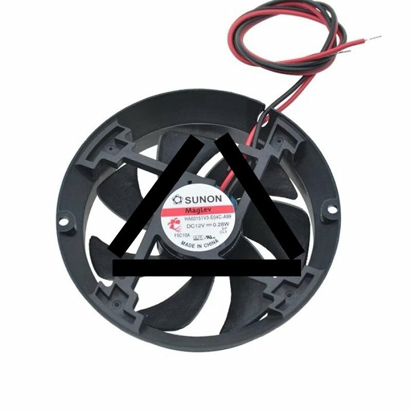Sunon HA60151V3-E04C-A99 DC 12V 0.28W 2 Wires Axial Cooling Fan