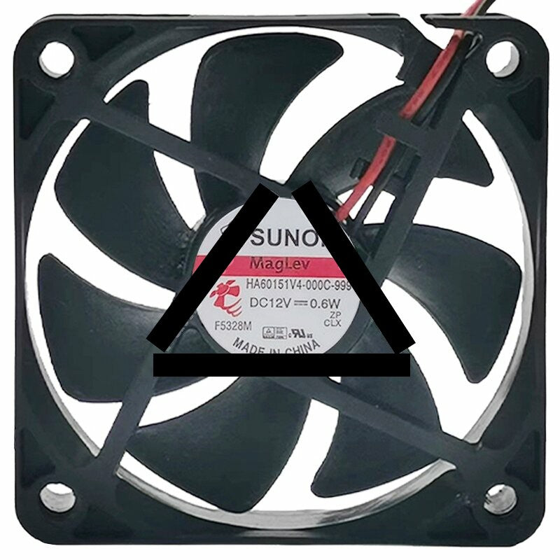 Sunon HA60151V4-000C-999 12V 0.6W 2 Wires Cooling Fan