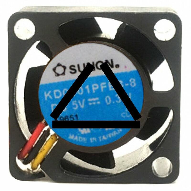 Sunon KD0501PFB3-8 DC 5V 0.3W 2 Wires / 3 Wires 2010 Axial Cooling Fan