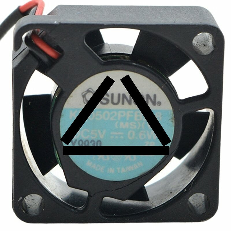 Sunon KD0502PFB2-8 DC 5V 0.6W 2 Wires 2510 Axial Cooling Fan