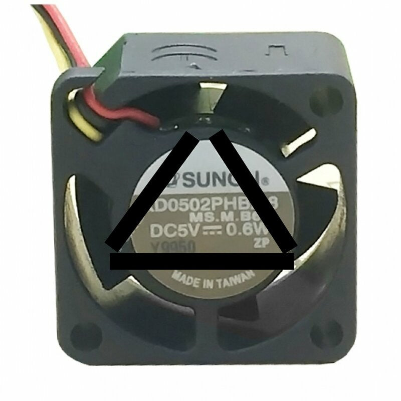 SUNON KD0502PHB2-8 MS.M.B60 DC 5V 0.6W 3 Wires Axial Cooling Fan