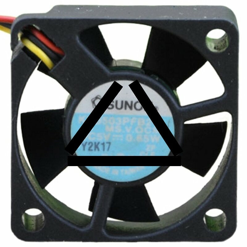 Sunon KD0503PFB2-8 DC 5V 0.65W 3 Wires 3010 Axial Cooling Fan
