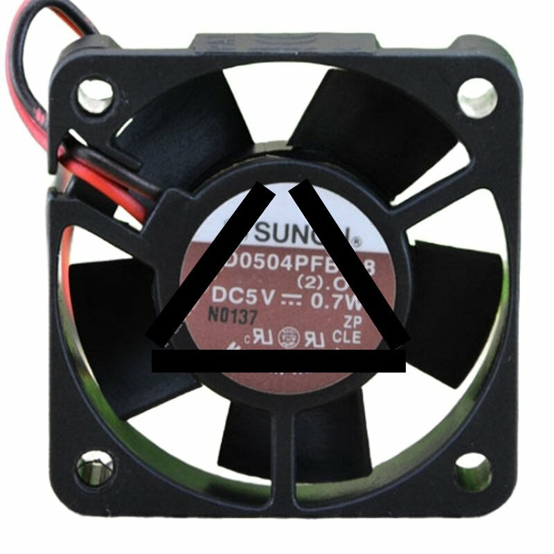 Sunon KD0504PFB1-8 DC 5V 0.7W 2 Wires / 3 Wires / 4 Wires Axial Cooling Fan