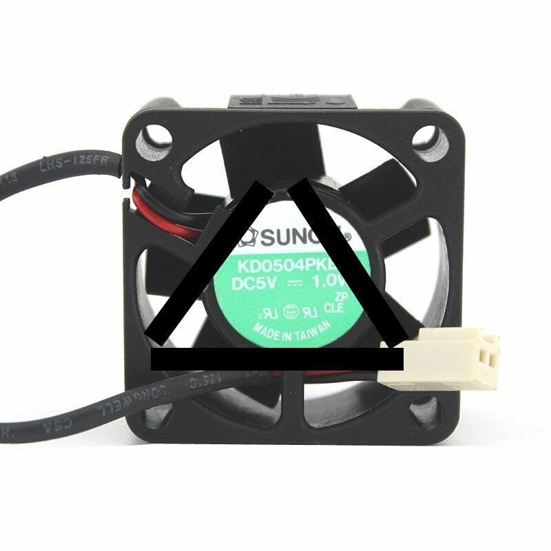 Sunon KD0504PKB2 DC 5V 1.0W 2 Wires Axial Cooling Fan