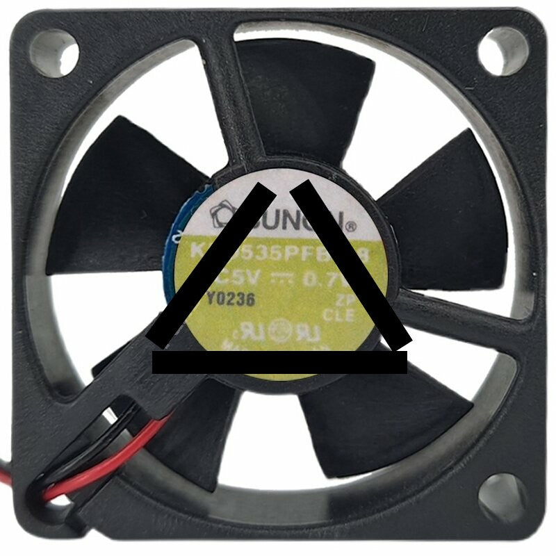 Sunon KD0535PFB2-8 DC 5V 0.7W 2 Wires 3510 Axial Cooling Fan