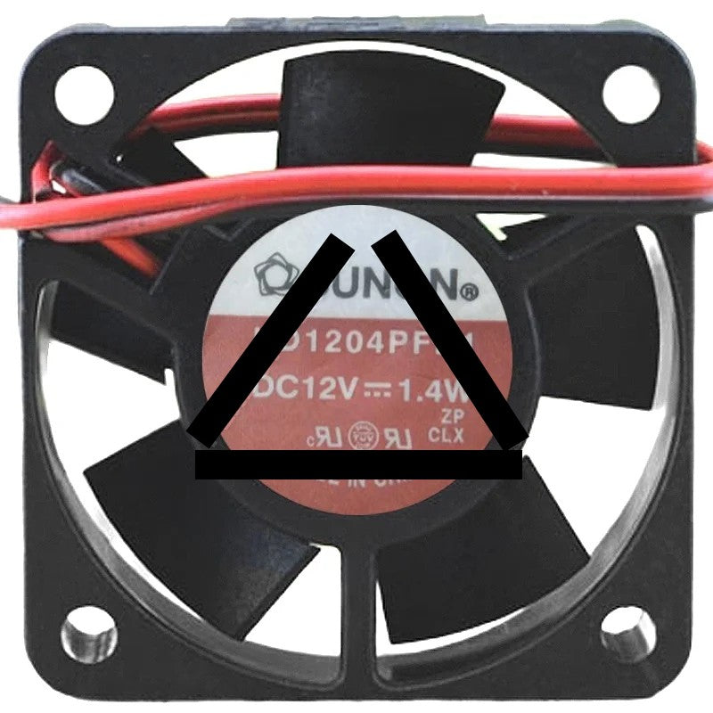 Sunon KD1204PFB1 DC 12V 1.4W 2 / 3 Wires Axial Cooling Fan