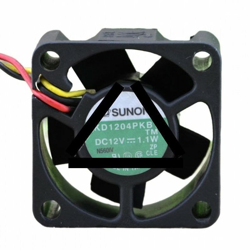 Sunon KD1204PKB1 DC 12V 1.1W 3 Wires Axial Cooling Fan