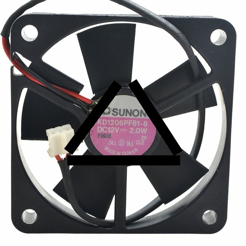 Sunon KD1206PFB1-B DC 12V 2.0W 6010 Axial Cooling Fan