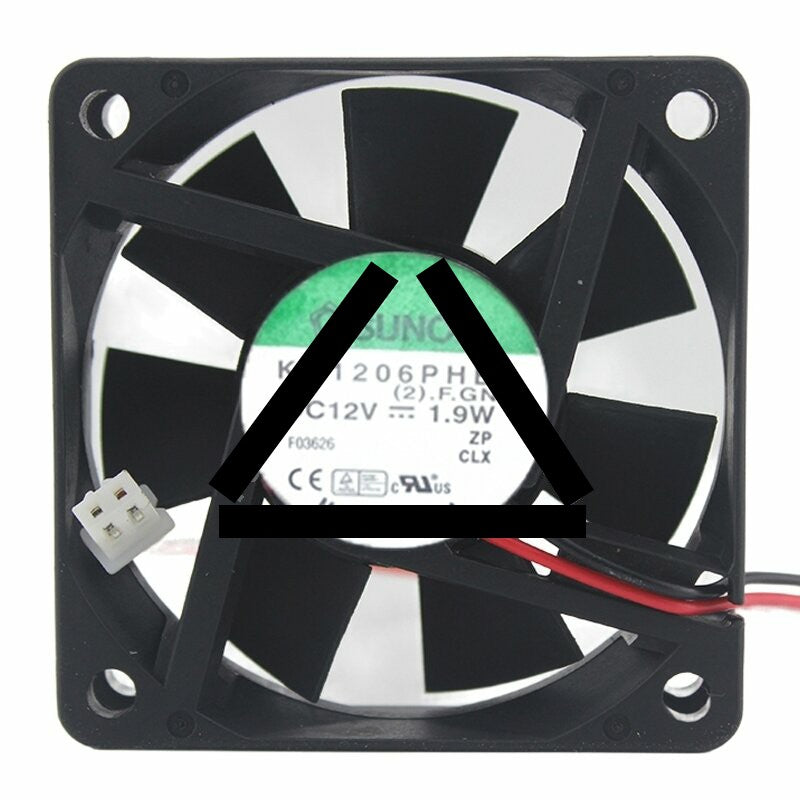 Sunon KD1206PHB1 DC 12V 1.9W 6015 Axial Cooling Fan