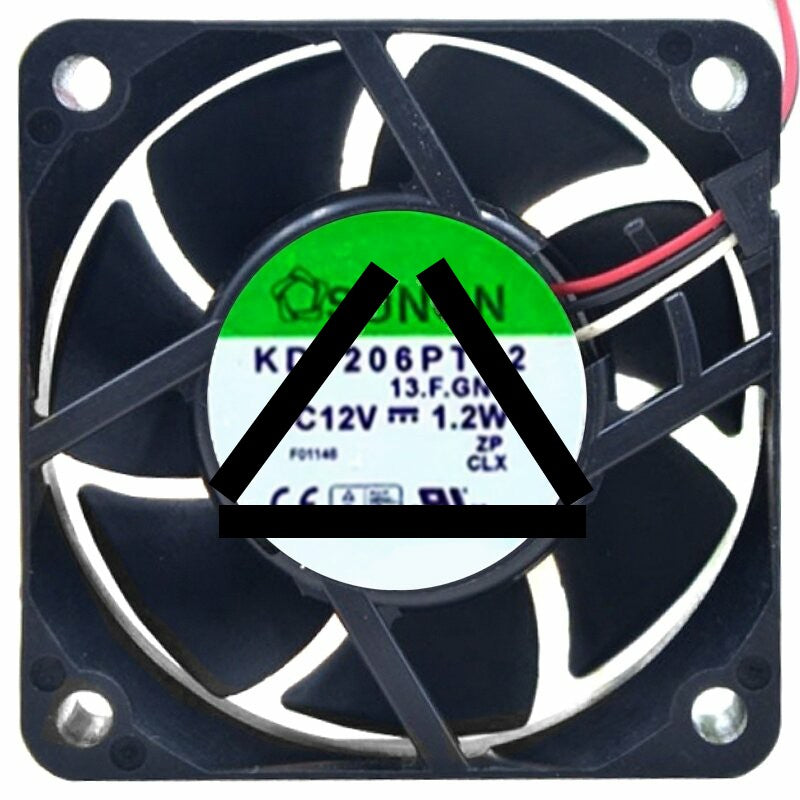 Sunon KD1206PTS2 12V 1.2W 3 Wires Axial Cooling Fan