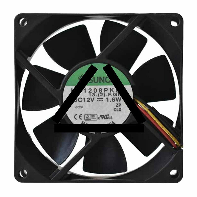 Sunon KD1208PKB1 13.(2).F.GN DC 12V 1.6W 8020 Axial Cooling Fan