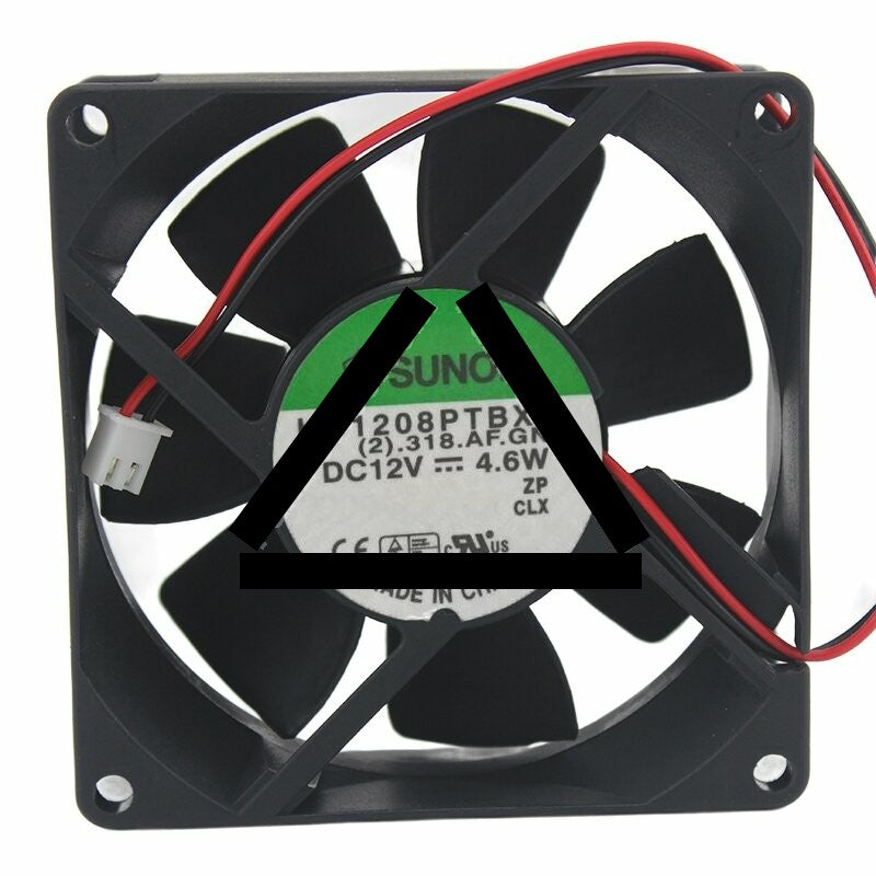Sunon KD1208PTBX-6 DC 12V 4.6W 8025 Axial Cooling Fan