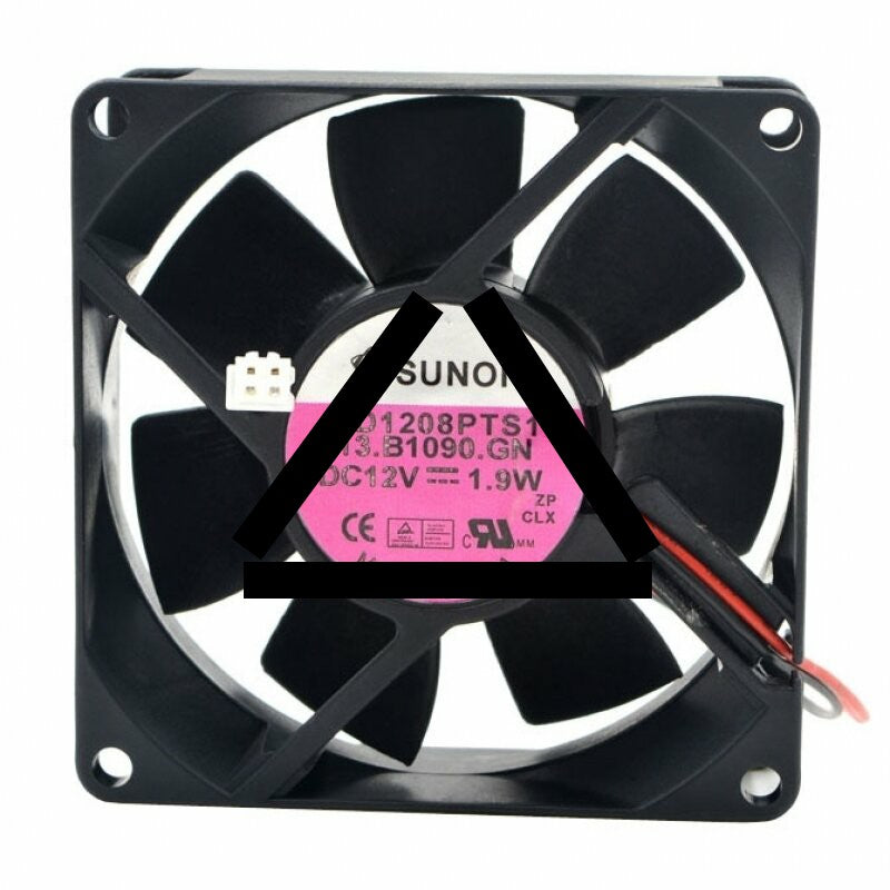 Sunon KD1208PTS1 13.B1090.GN DC 12V 1.9W 2 Wires / 3 Wires Axial Cooling Fan