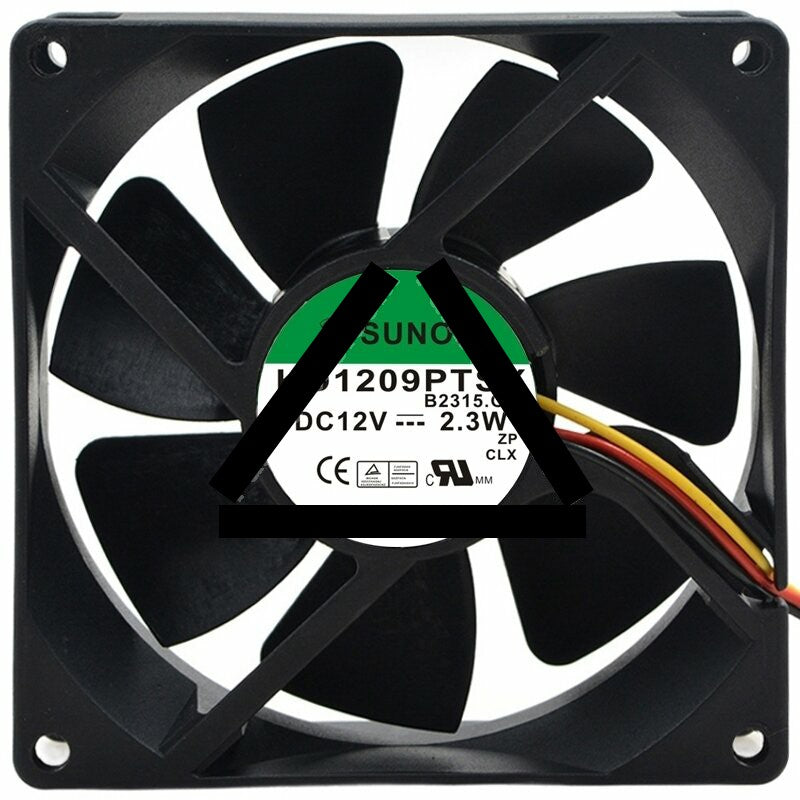 Sunon KD1209PTSX 12V 2.3W 2 / 3 Wires Cooling Fan