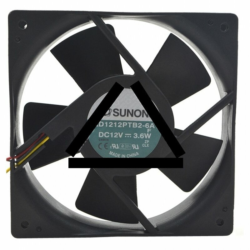 Sunon KD1212PTB2-6A DC 12V 3.6W 2 Wires / 3 Wires Axial Cooling Fan