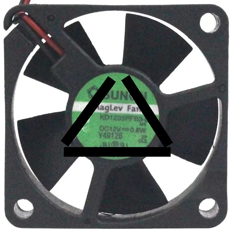 Sunon KD1235PFB3-8 12V 0.6W 2 Wires Axial Cooling Fan