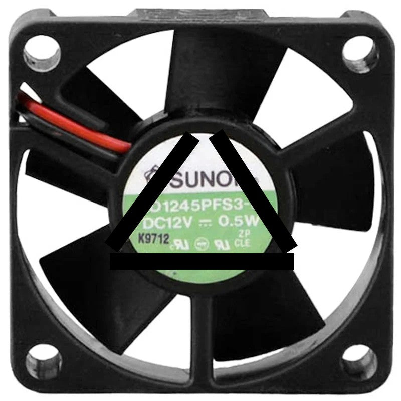 Sunon KD1245PFS3-8 DC 12V 0.5W 2 Wires Axial Cooling Fan