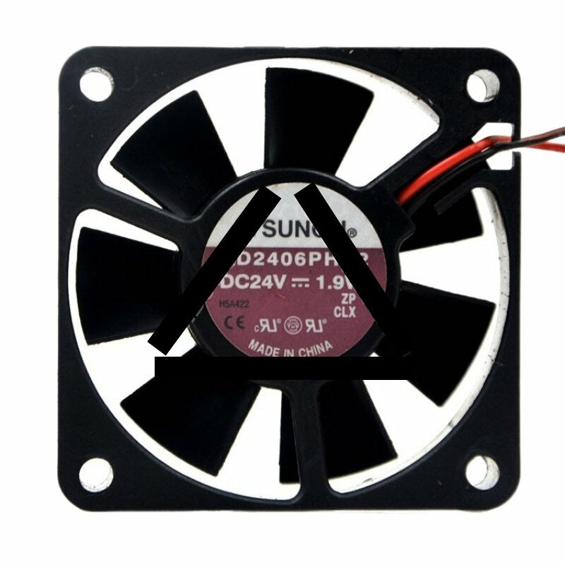 Sunon KD2406PHS2 DC 24V 1.9W 6015 Axial Cooling Fan