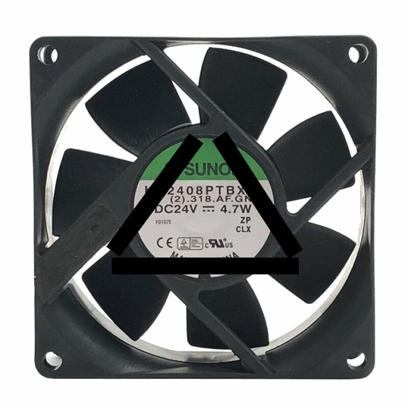 Sunon KD2408PTBX-6 DC 24V 4.7W 2 Wires / 3 Wires Axial Cooling Fan