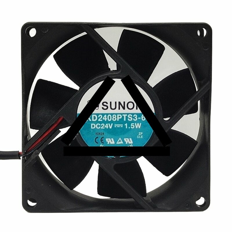 Sunon KD2408PTS3-6 DC 24V 1.5W 8025 Axial Cooling Fan