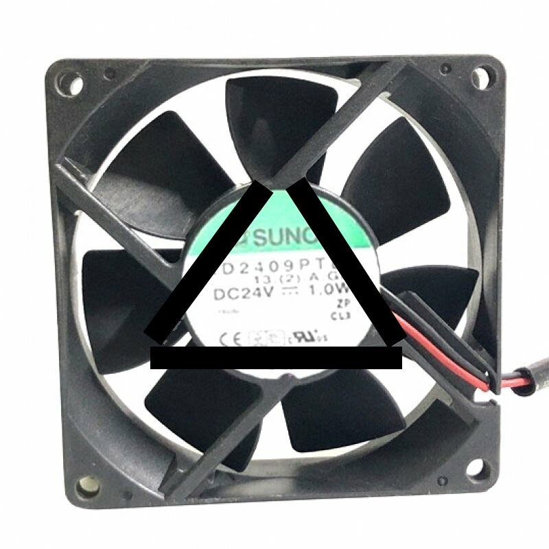 Sunon KD2409PTB3 DC 24V 1.0W 2 Wires / 3 Wires Axial Cooling Fan