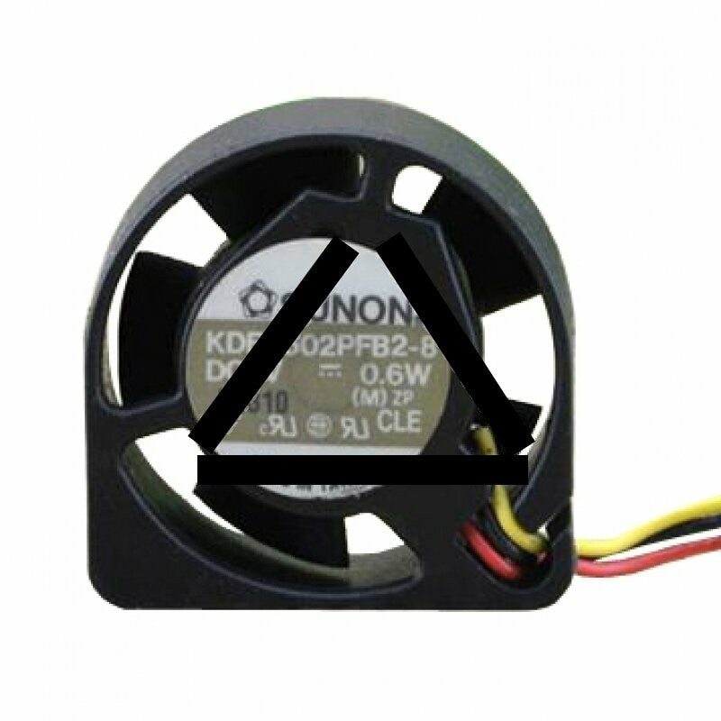 Sunon KDE0502PFB2-8 DC 5V 0.6W 3 Wires Axial Cooling Fan