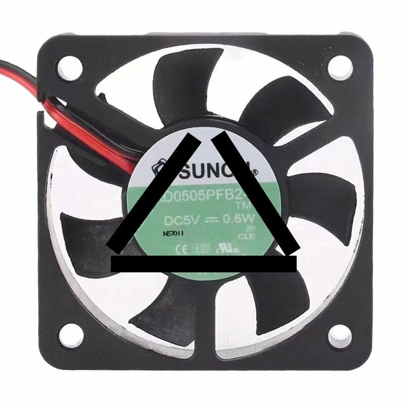 Sunon KDE0505PFB2-8 DC 5V 0.6W 5010 Axial Cooling Fan